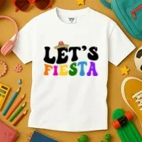 Lets Fiesta Cinco De Mayo Kids T-Shirt thumb 3