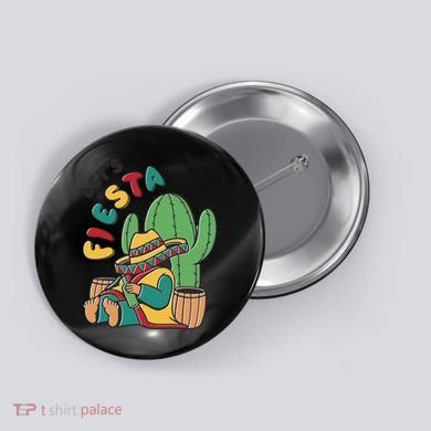 Let's Fiesta Cinco De Mayo Button