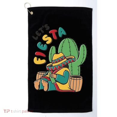 Let's Fiesta Cinco De Mayo Golf Towel