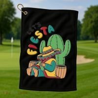 Let's Fiesta Cinco De Mayo Golf Towel thumb 1