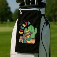 Let's Fiesta Cinco De Mayo Golf Towel thumb 2