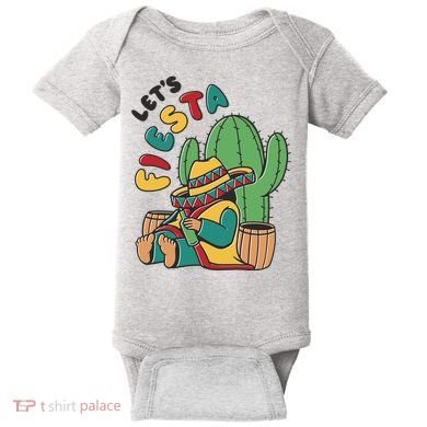 Let's Fiesta Cinco De Mayo Baby Bodysuit