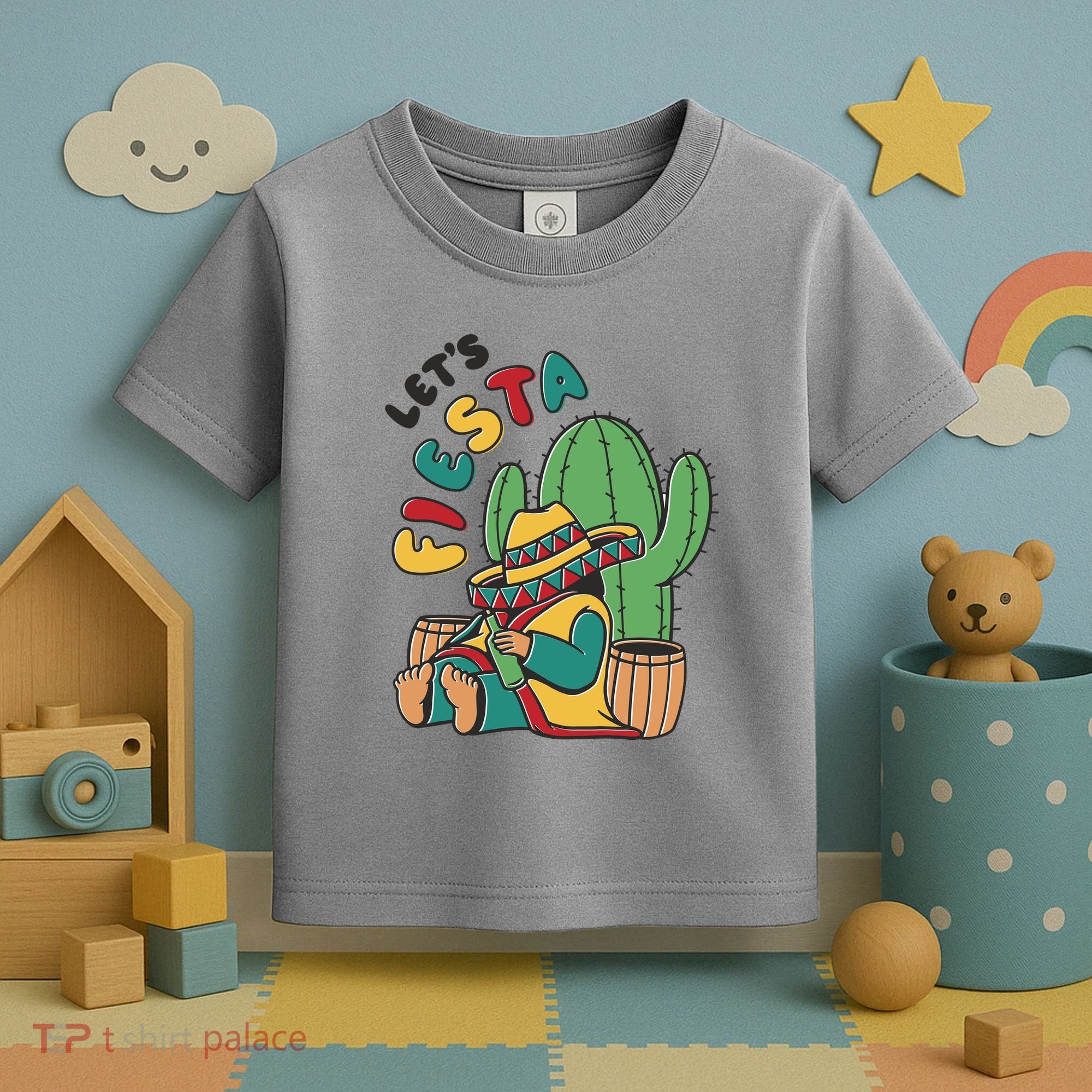 Let's Fiesta Cinco De Mayo Toddler T-Shirt