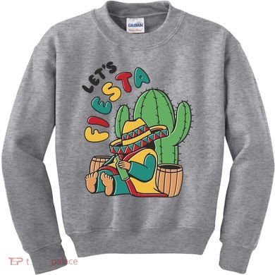 Let's Fiesta Cinco De Mayo Kids Sweatshirt