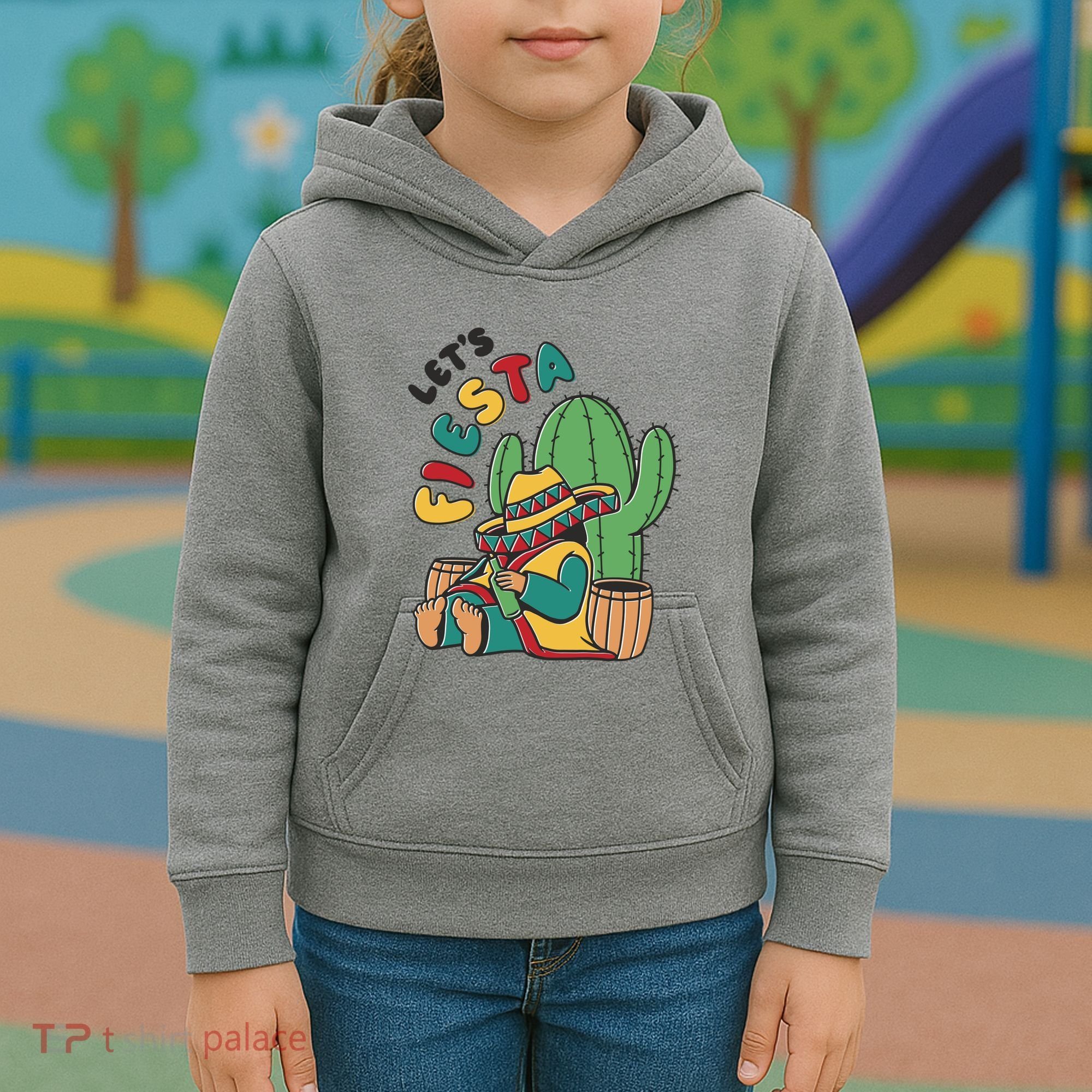 Let's Fiesta Cinco De Mayo Kids Hoodie