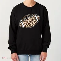 Leopard Football Cute Gift Women's Sweatshirt thumb 0