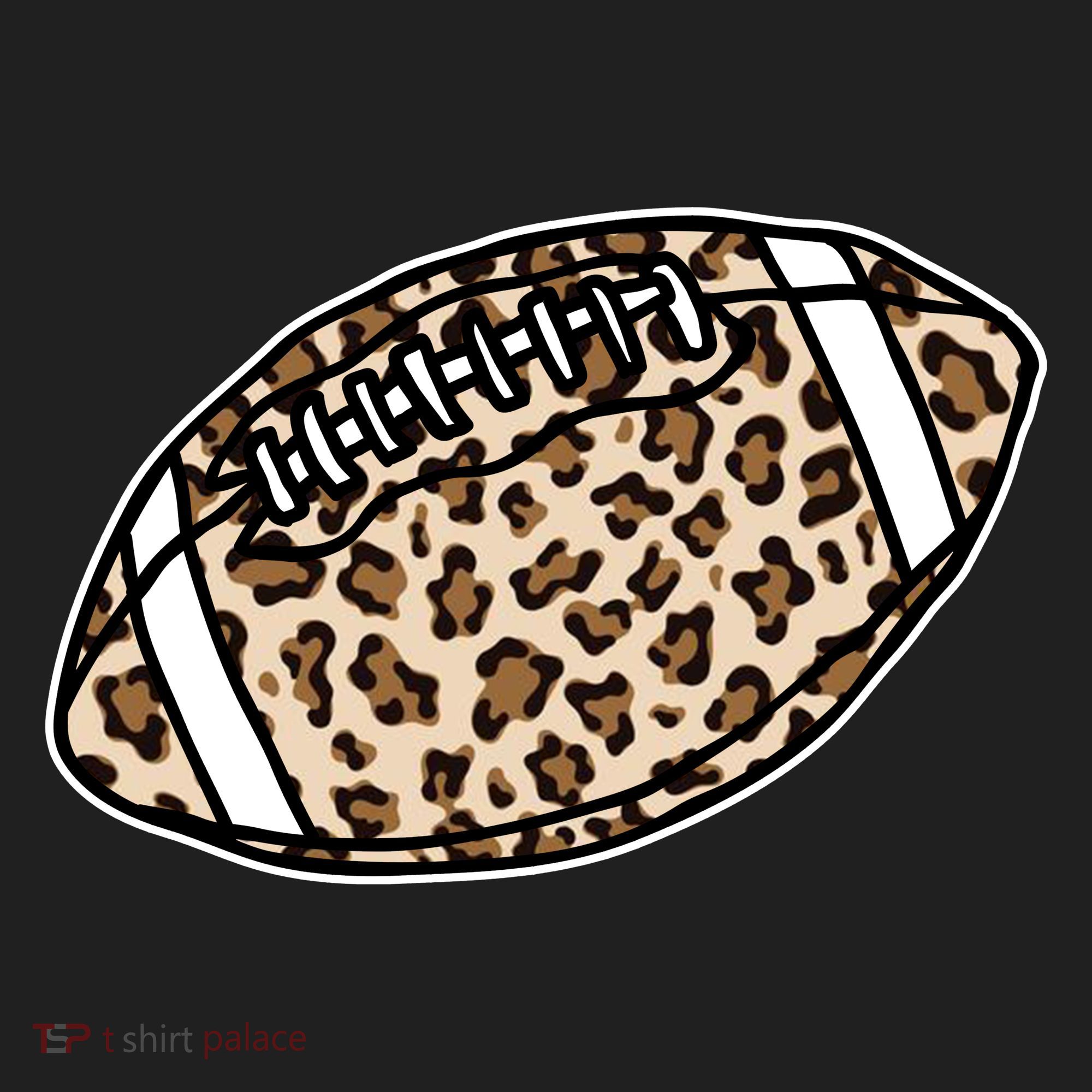 Leopard Football Cute Gift Women's Sweatshirt