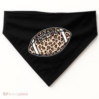 Leopard Football Cute Gift USA-Made Doggie Bandana thumb 0