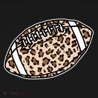 Leopard Football Cute Gift USA-Made Doggie Bandana thumb 2