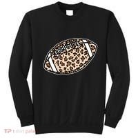 Leopard Football Cute Gift Sweatshirt thumb 0