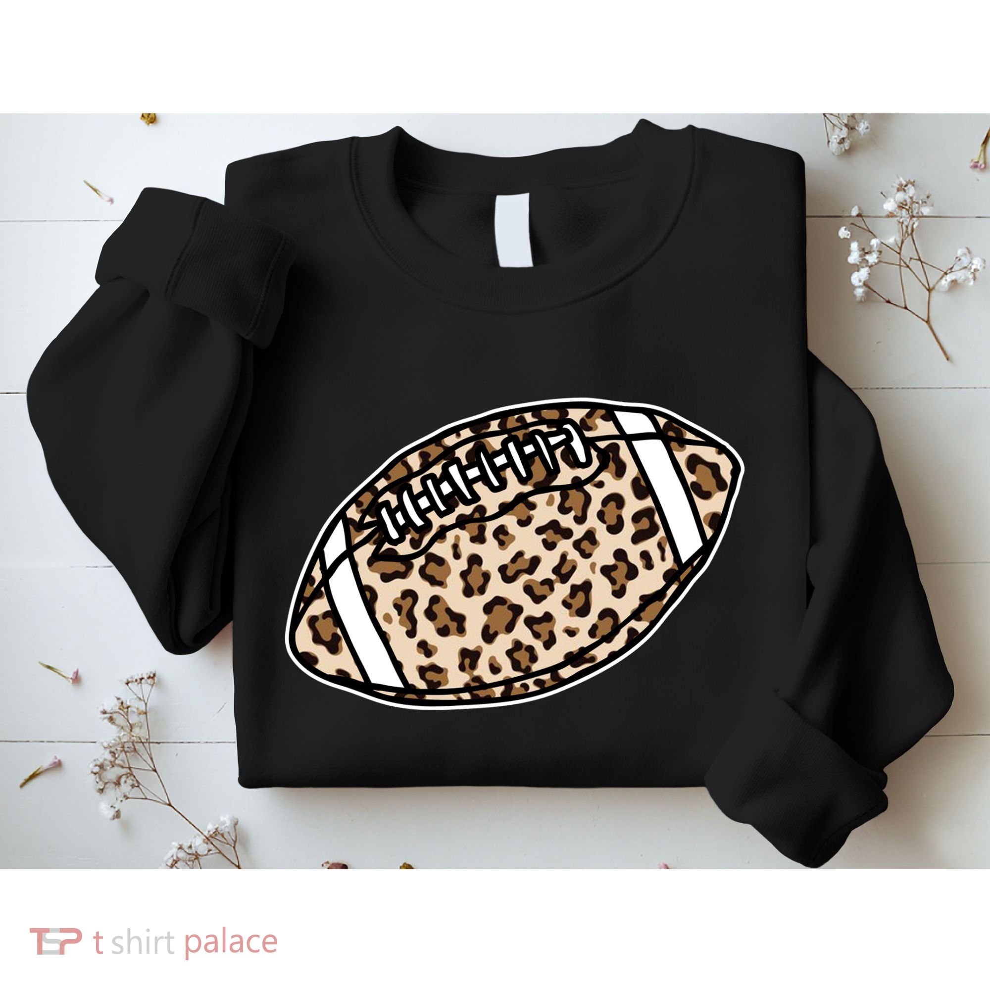 Leopard Football Cute Gift Sweatshirt
