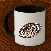Leopard Football Cute Gift Coffee Mug thumb 2