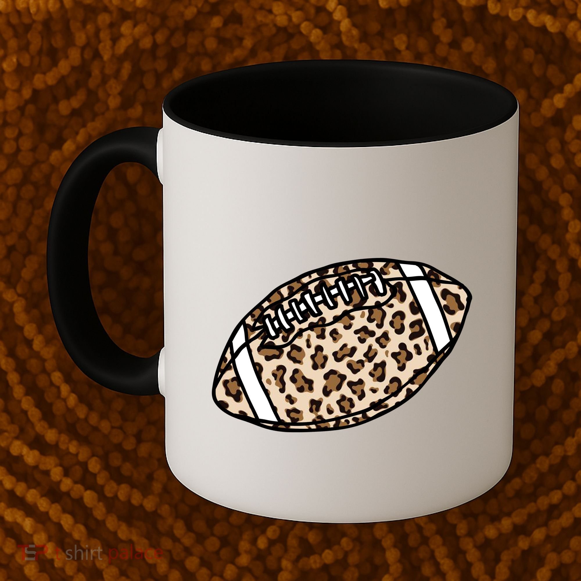 Leopard Football Cute Gift Coffee Mug