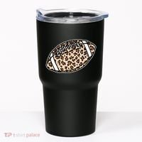 Leopard Football Cute Gift Tumbler thumb 0