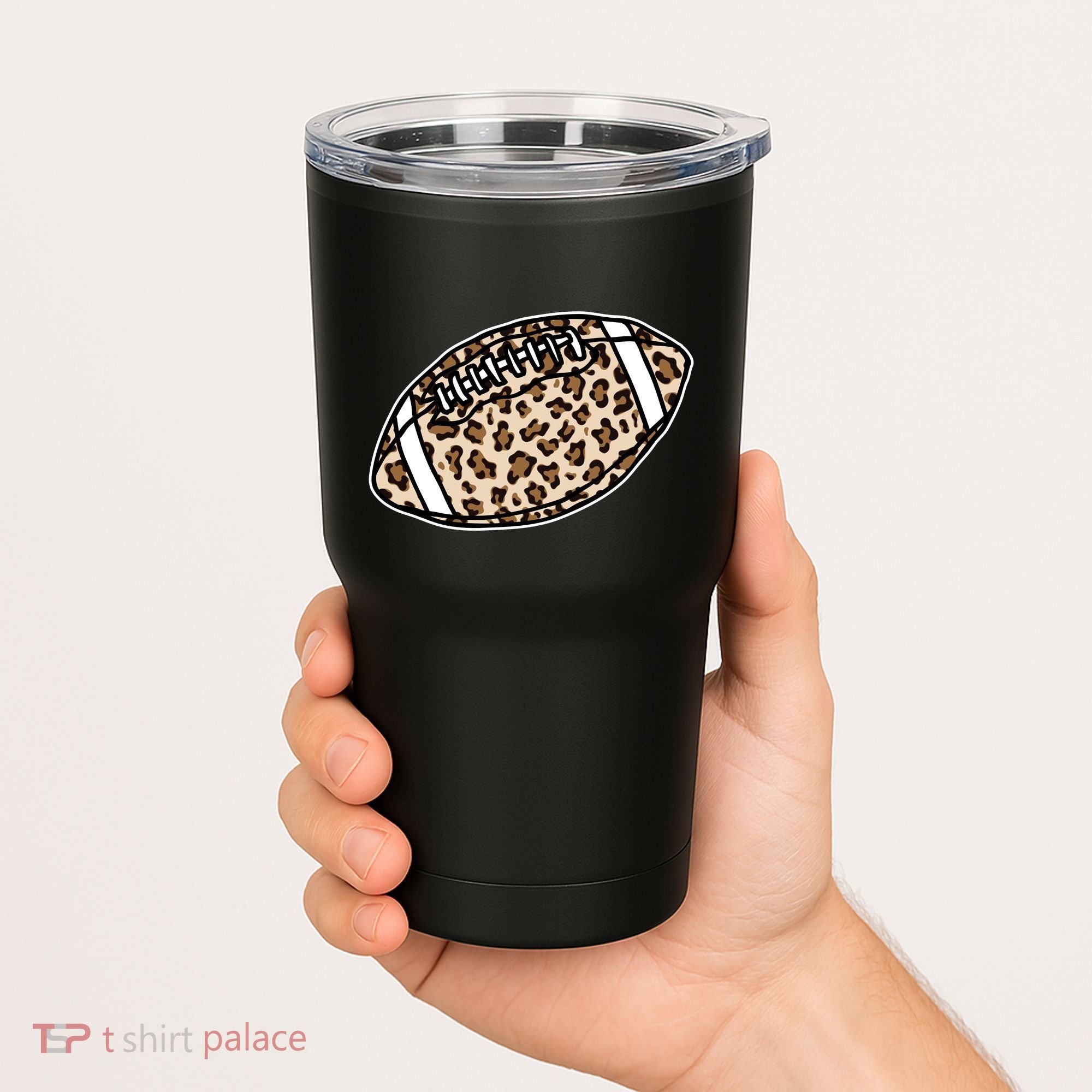 Leopard Football Cute Gift Tumbler