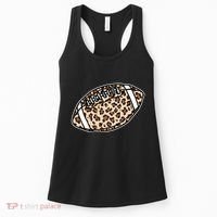 Leopard Football Cute Gift Women's Tank Top thumb 0