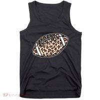 Leopard Football Cute Gift Tank Top thumb 0
