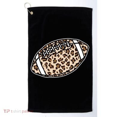 Leopard Football Cute Gift Golf Towel