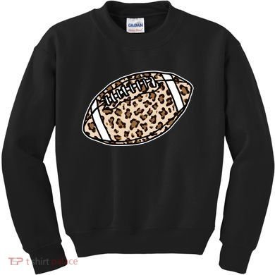 Leopard Football Cute Gift Kids Sweatshirt