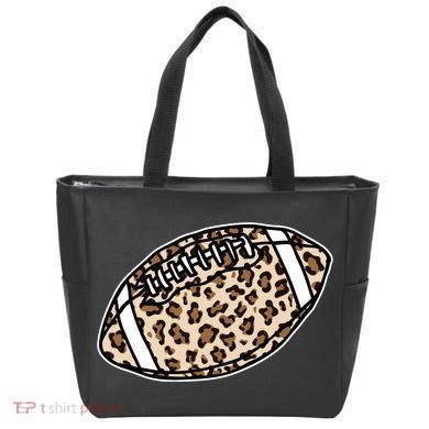 Leopard Football Cute Gift Tote Bag