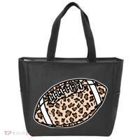 Leopard Football Cute Gift Tote Bag thumb 0