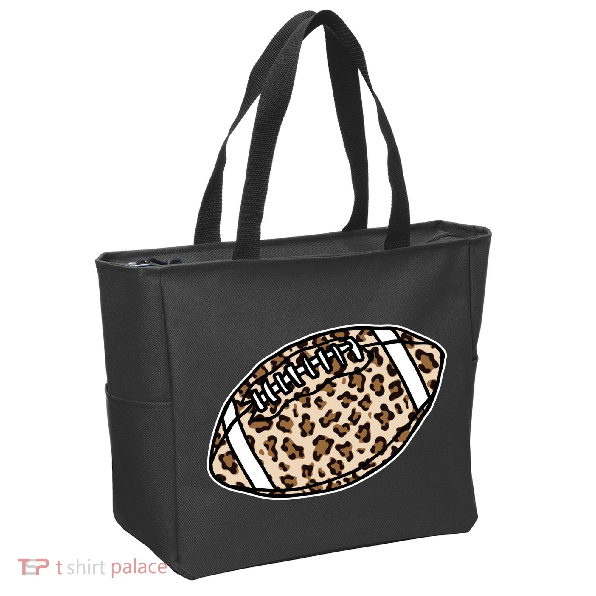 Leopard Football Cute Gift Tote Bag