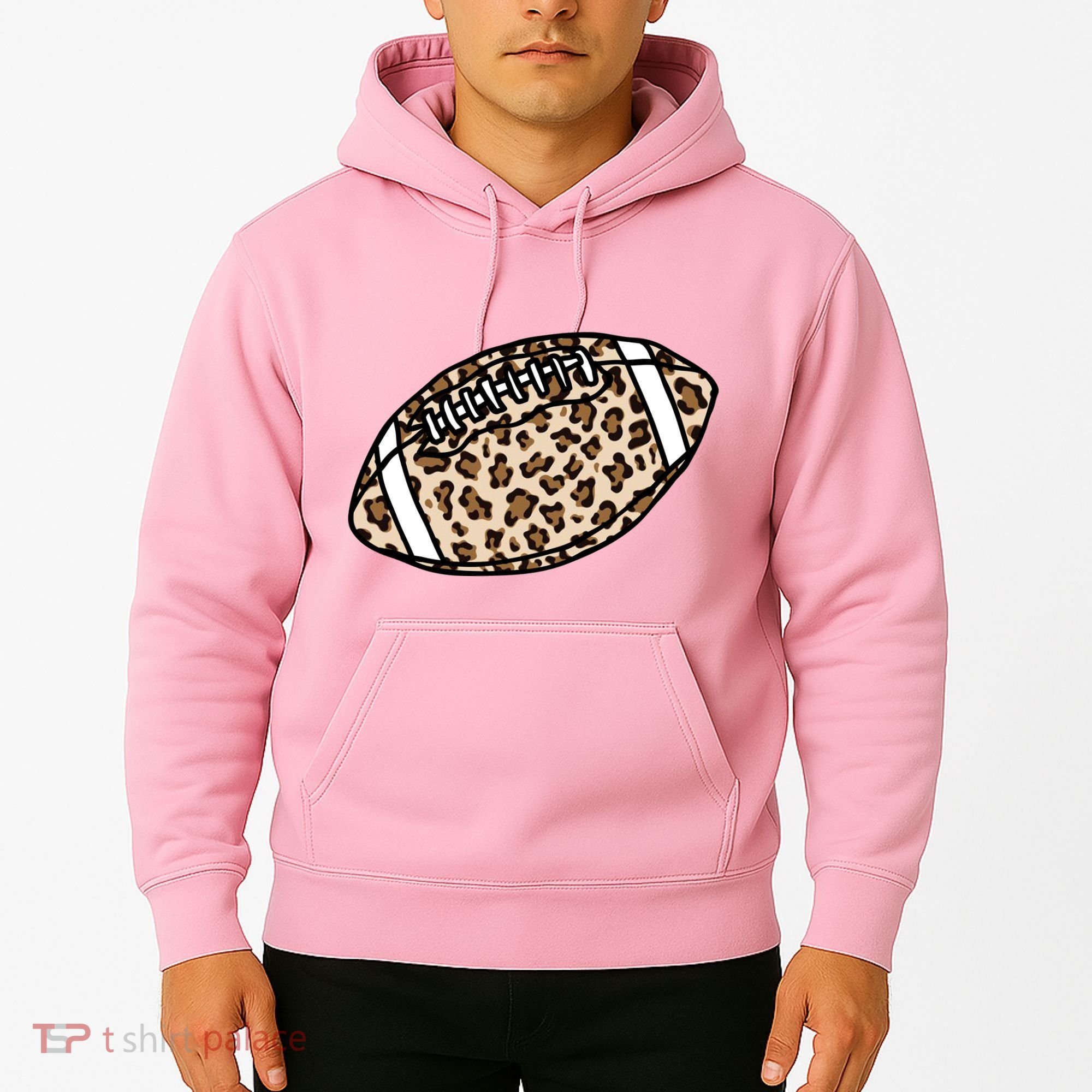 Leopard Football Cute Gift Hoodie
