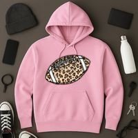 Leopard Football Cute Gift Hoodie thumb 3