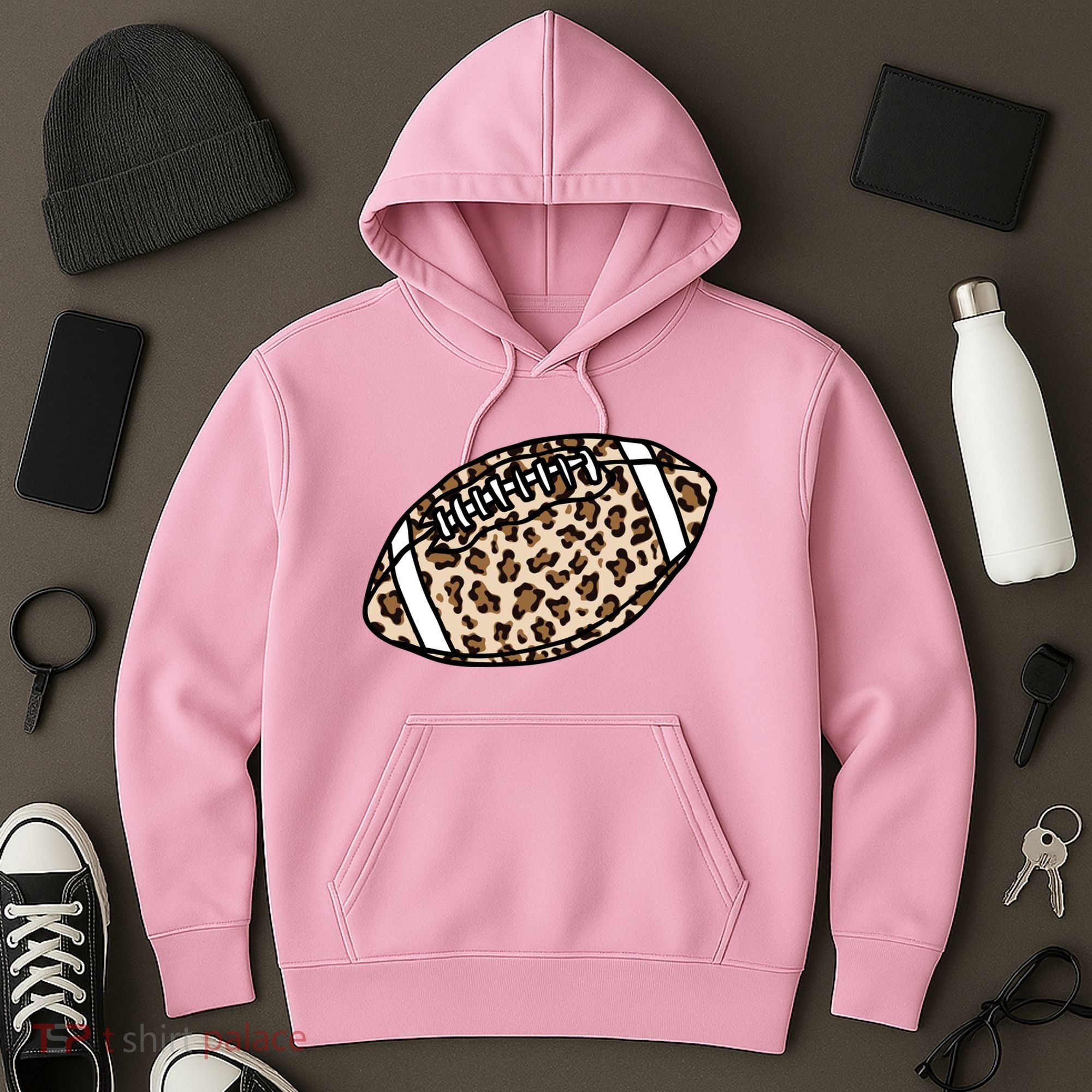 Leopard Football Cute Gift Hoodie