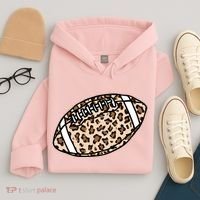 Leopard Football Cute Gift Hoodie thumb 4