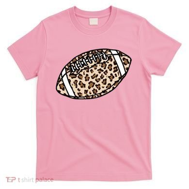 Leopard Football Cute Gift T-Shirt