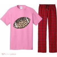 Leopard Football Cute Gift Pajama Set thumb 0