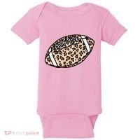 Leopard Football Cute Gift Baby Bodysuit thumb 0
