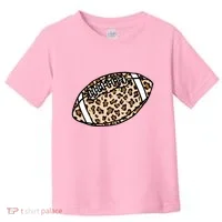 Leopard Football Cute Gift Toddler T-Shirt thumb 0