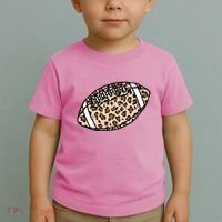 Leopard Football Cute Gift Toddler T-Shirt thumb 2