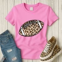 Leopard Football Cute Gift Women's T-Shirt thumb 3