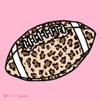 Leopard Football Cute Gift Kids Long Sleeve Shirt thumb 2