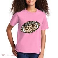 Leopard Football Cute Gift Kids T-Shirt thumb 2