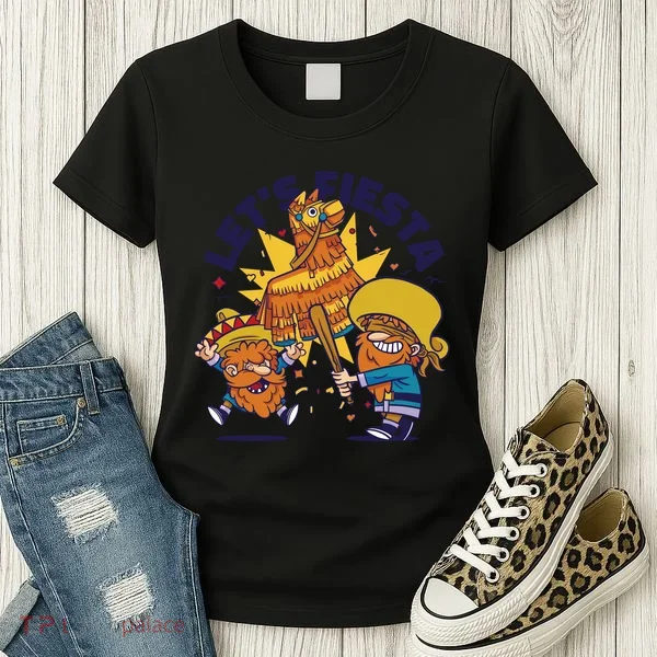 Let's Fiesta Celebration Women's T-Shirt