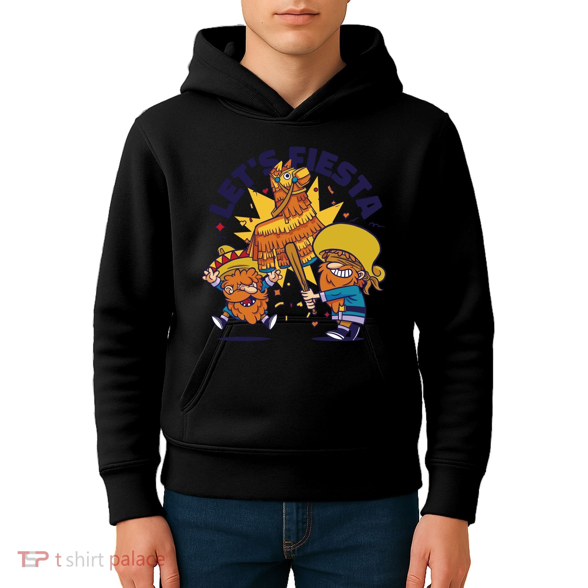Let's Fiesta Celebration Kids Hoodie