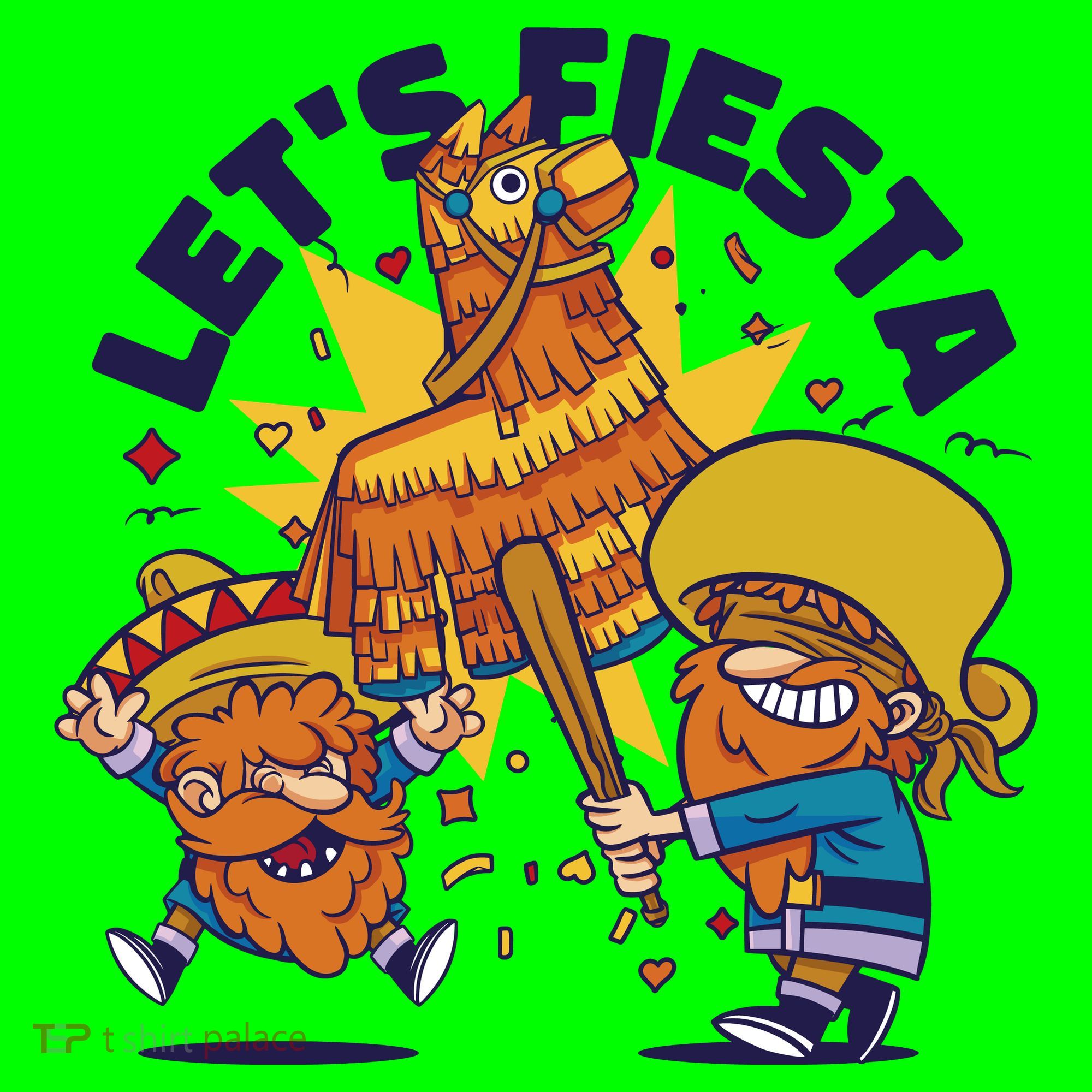 Let's Fiesta Celebration Kids T-Shirt