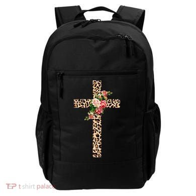 Leopard Flower Cross Backpack