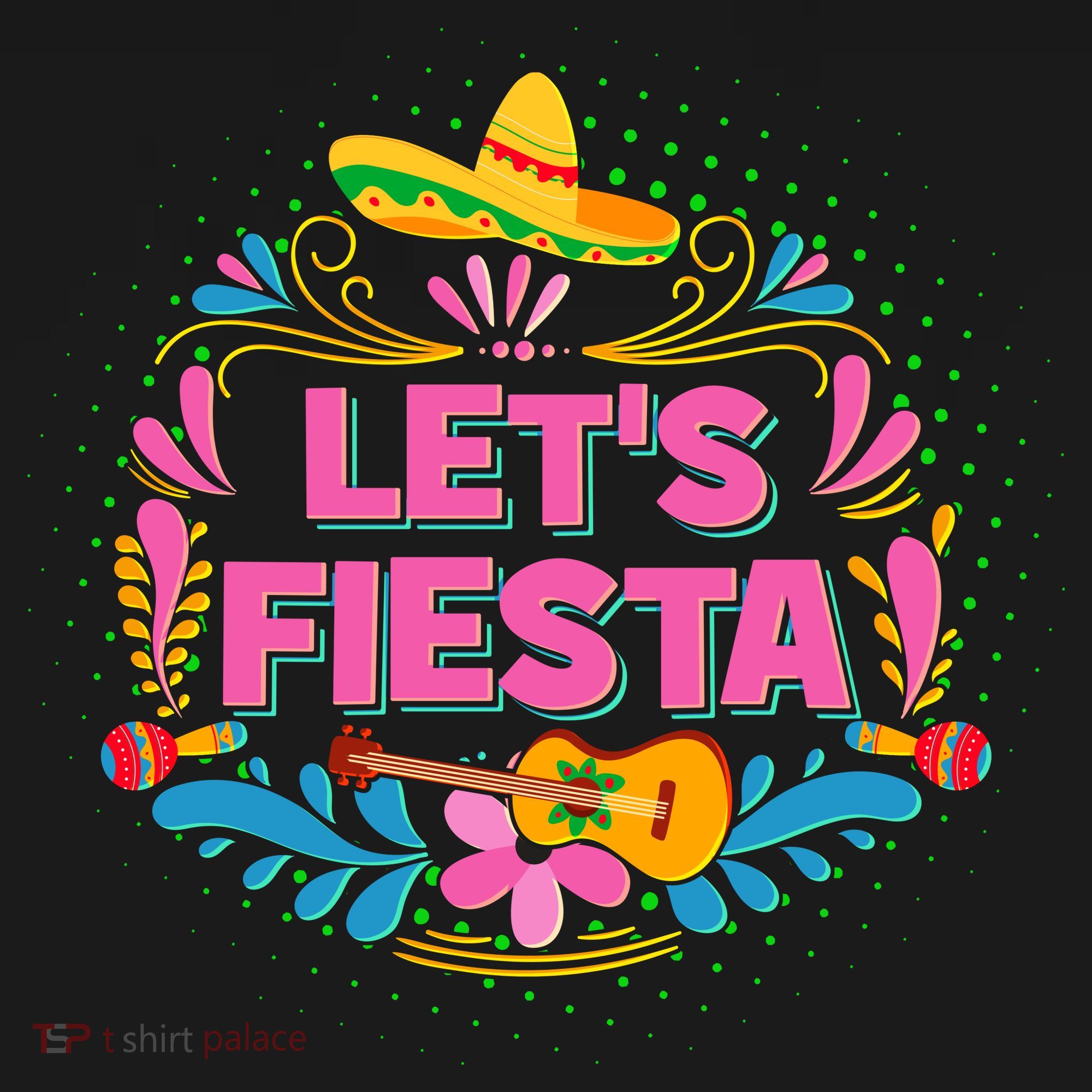 Let's Fiesta Celebrate Cinco De Mayo Apron