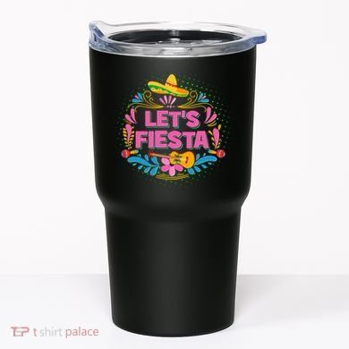 Let's Fiesta Celebrate Cinco De Mayo Tumbler