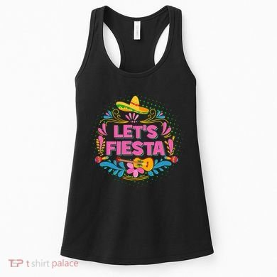 Let's Fiesta Celebrate Cinco De Mayo Women's Tank Top
