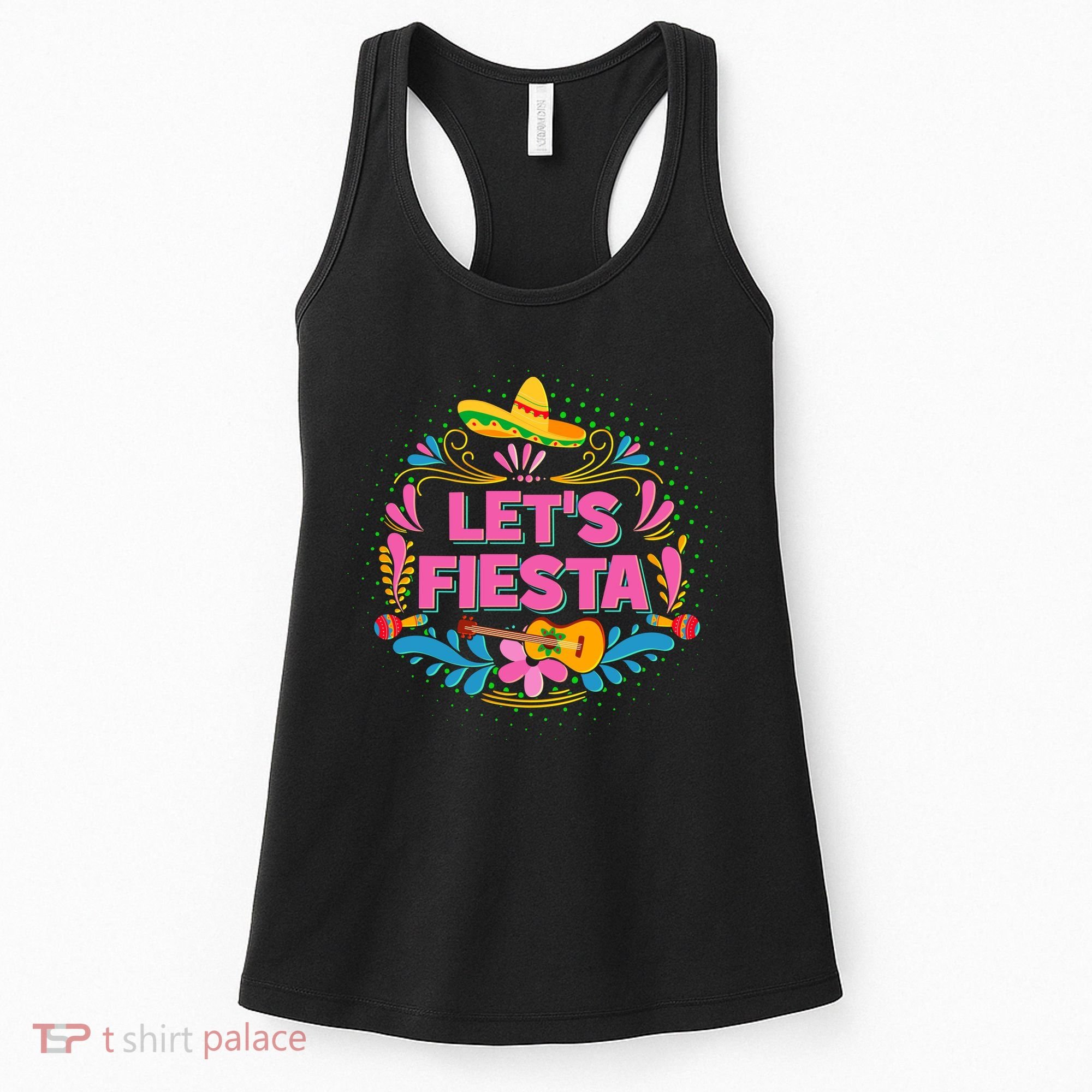 Let's Fiesta Celebrate Cinco De Mayo Women's Tank Top