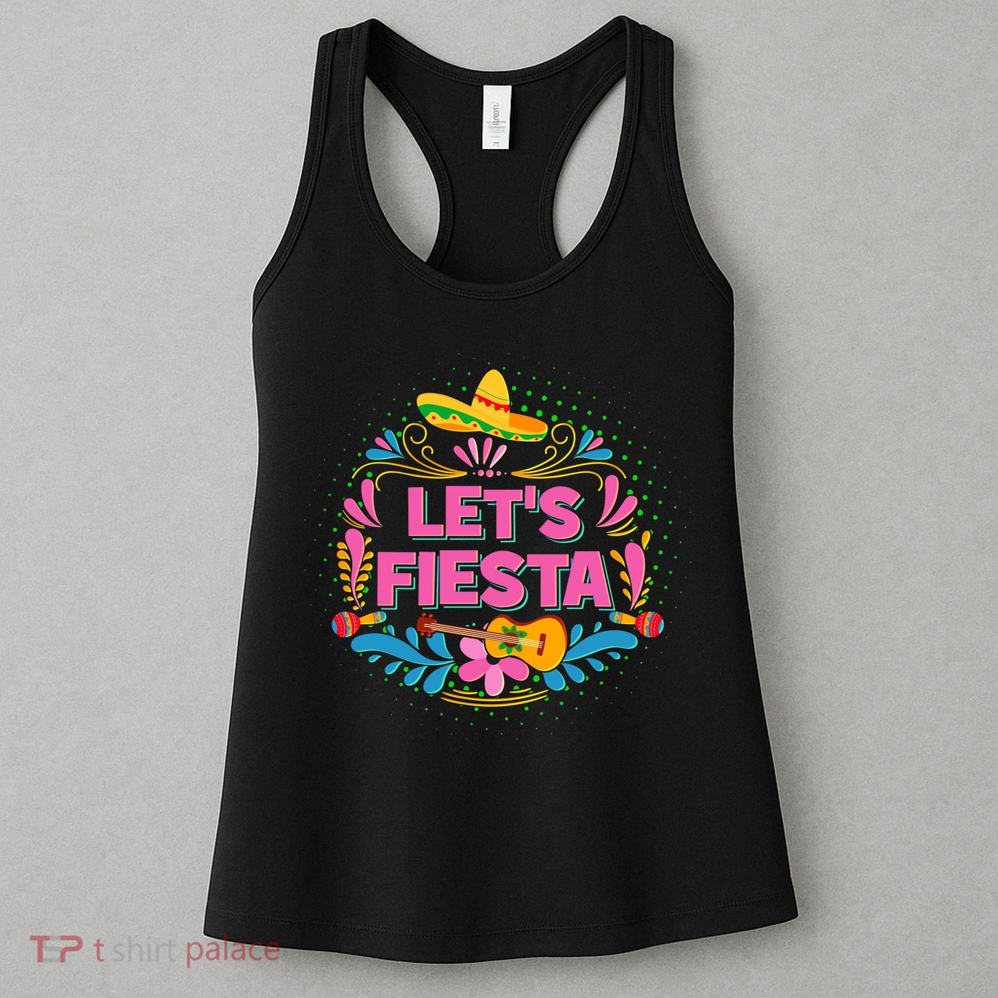 Let's Fiesta Celebrate Cinco De Mayo Women's Tank Top