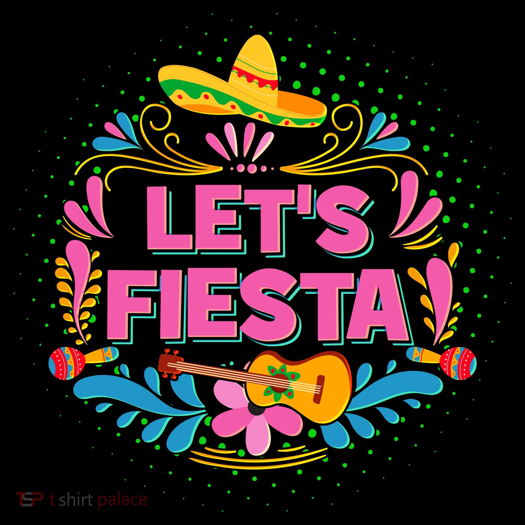 Let's Fiesta Celebrate Cinco De Mayo Women's Tank Top