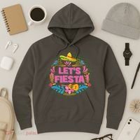 Let's Fiesta Celebrate Cinco De Mayo Hoodie thumb 3