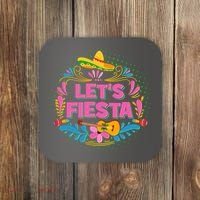 Let's Fiesta Celebrate Cinco De Mayo Coaster thumb 0